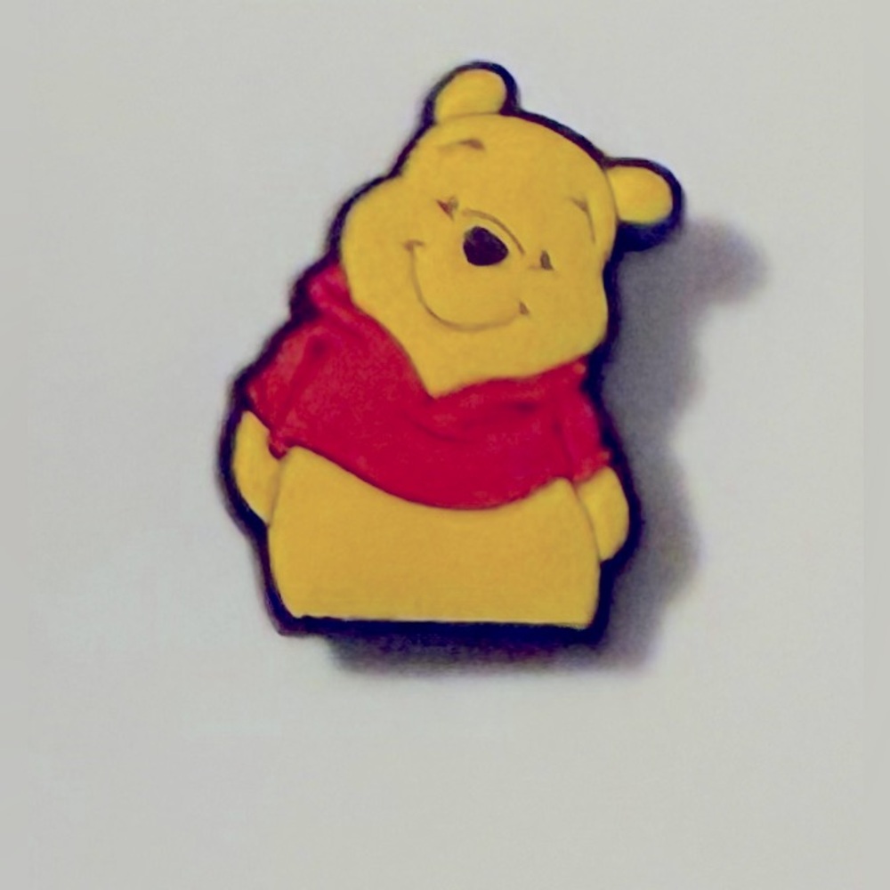 (10 for $16) SALE Winnie The Pooh Bear Croc Charm Shoe Charm Disney Croc Charms